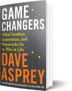 Book named Game Changers by Dave Asprey