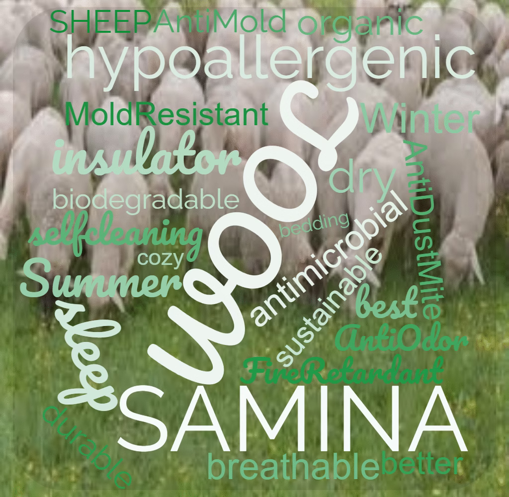 word cloud_sheep_wool_SAMINA_10 Facts about Wool Fibers