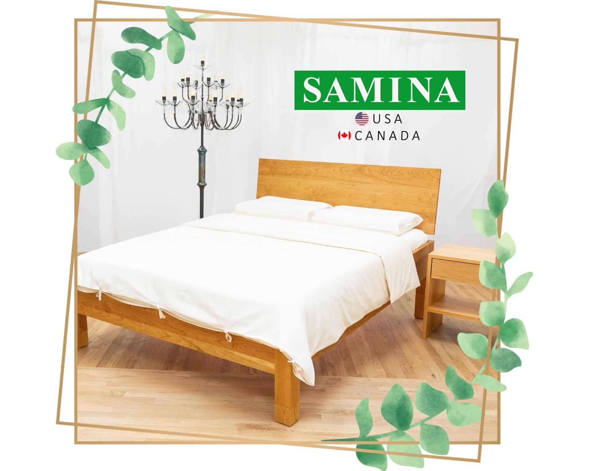 SAMINA Healthy Sleep System for your naturally healthy sleep.